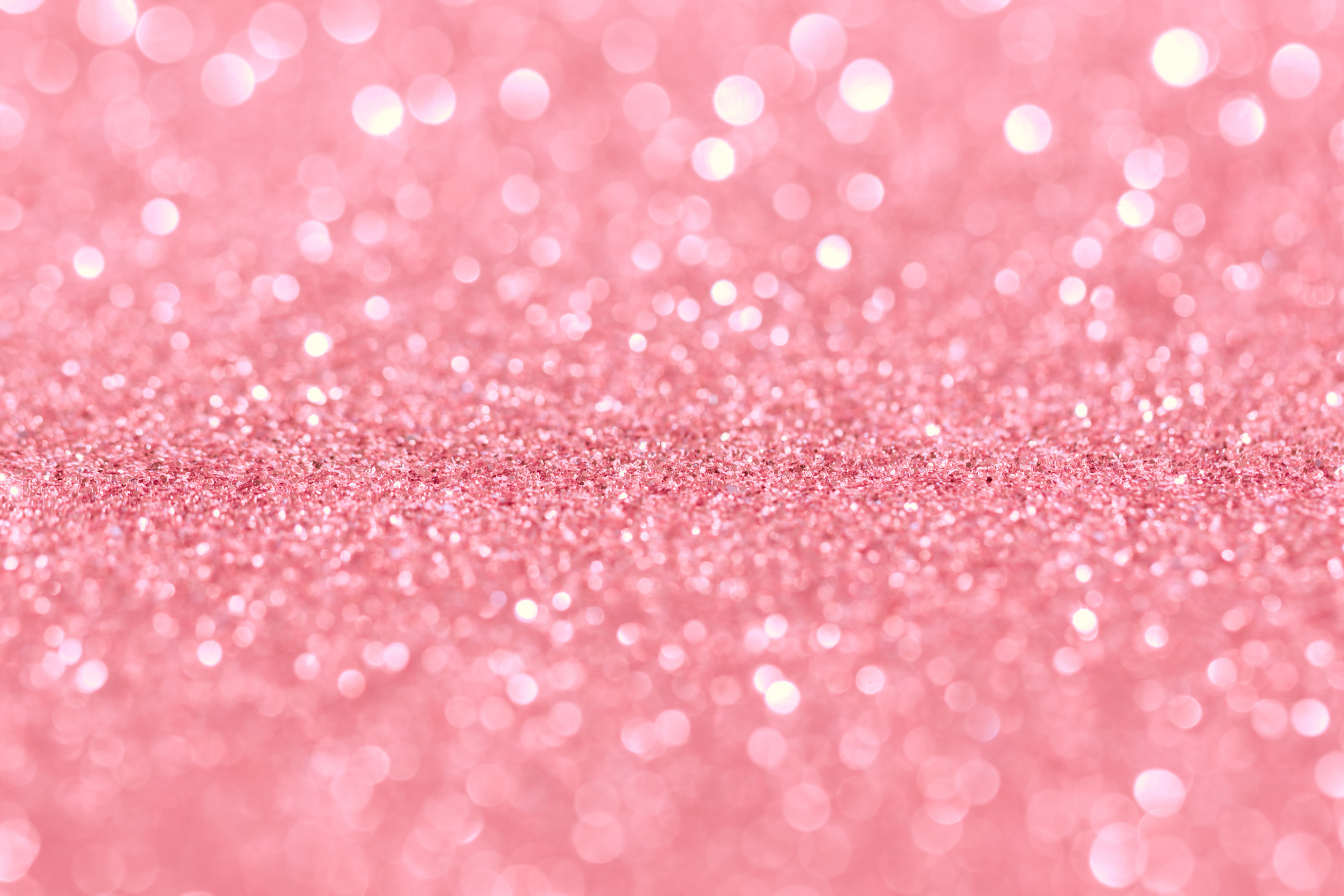 Blurred Pink Glitter Background 